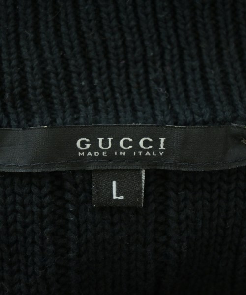 GUCCI（グッチ）ニット・セーター 黒 サイズ:L メンズ/2200689753121
