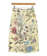 GUCCI（グッチ）ひざ丈スカート 黄 サイズ:38(S位) レディース/2200694268078