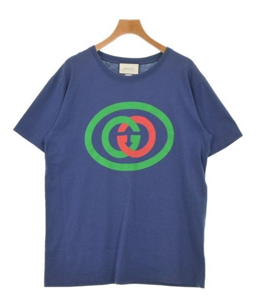GUCCI(グッチ)Tシャツ・カットソー 紺 サイズ:M/2200693713210