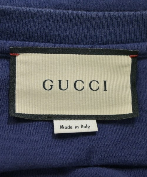 GUCCI（グッチ）Tシャツ・カットソー 紺 サイズ:M メンズ/2200693713210