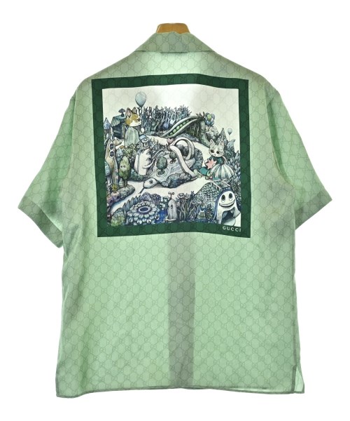 GUCCI（グッチ）カジュアルシャツ 緑 サイズ:46(M位) メンズ/2200694193011