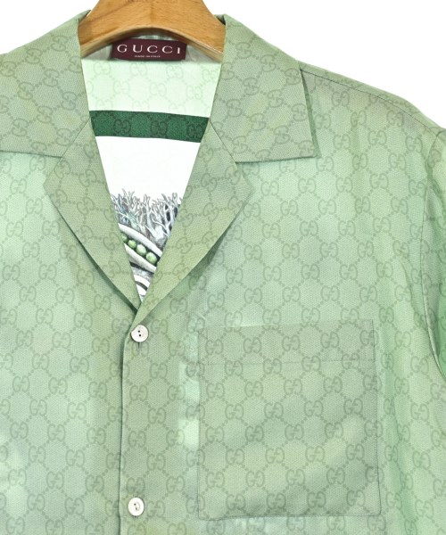 GUCCI（グッチ）カジュアルシャツ 緑 サイズ:46(M位) メンズ/2200694193011
