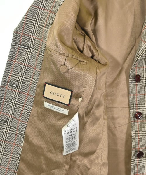 GUCCI（グッチ）テーラードジャケット 黒 サイズ:38(S位) レディース/2200694703012