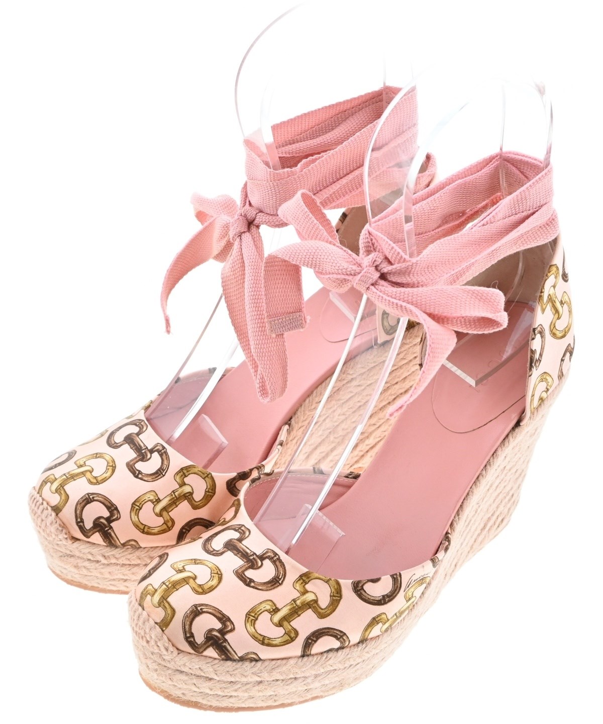GUCCI（グッチ）サンダル ピンク サイズ:EU35 1/2(22cm位) レディース