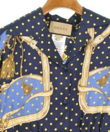 GUCCI（グッチ）ブラウス 紺 サイズ:38(S位) レディース/2200694927081