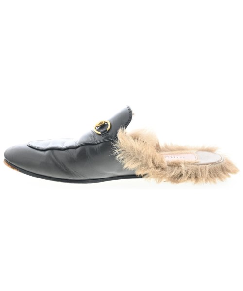 GUCCI（グッチ）サンダル 黒 サイズ:37(23.5cm位) レディース/2200694543168