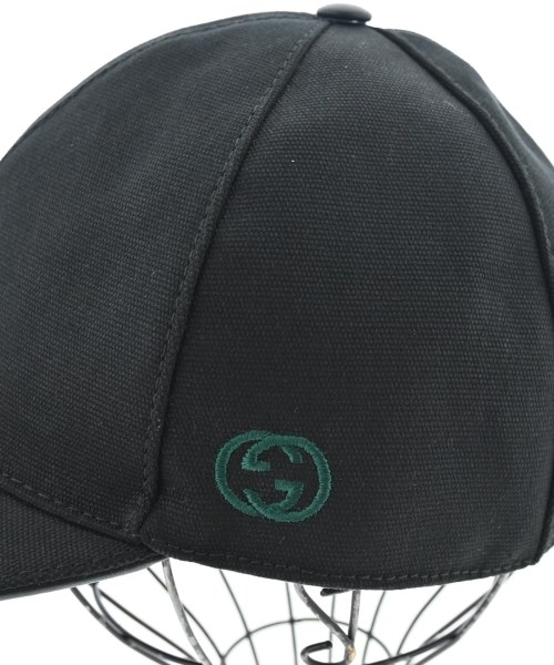 GUCCI（グッチ）キャップ 黒 サイズ:- メンズ/2200690852127