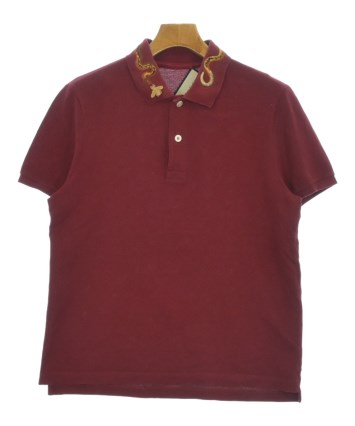GUCCI（グッチ）ポロシャツ 赤 サイズ:-(M位) メンズ/2200691578026