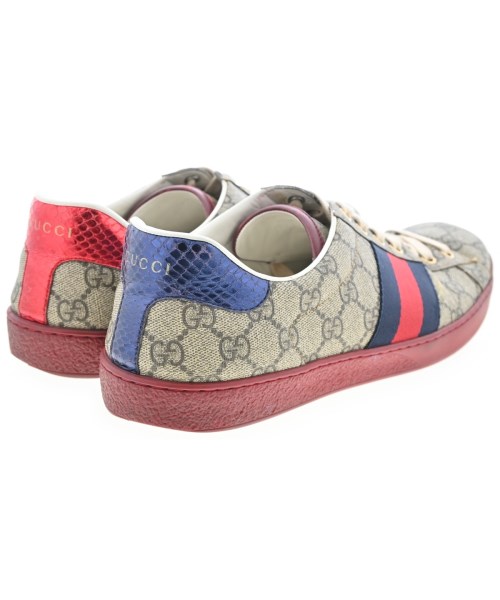 GUCCI（グッチ）スニーカー ベージュ サイズ:UK10 1/2(29cm位) メンズ/2200696291159