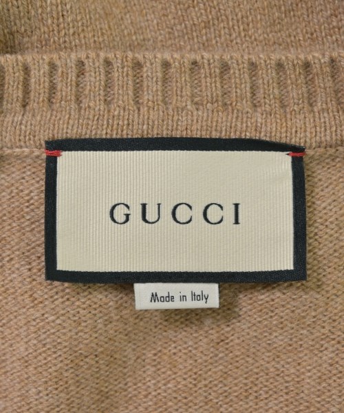 GUCCI（グッチ）カーディガン ベージュ サイズ:M レディース/2200696385018