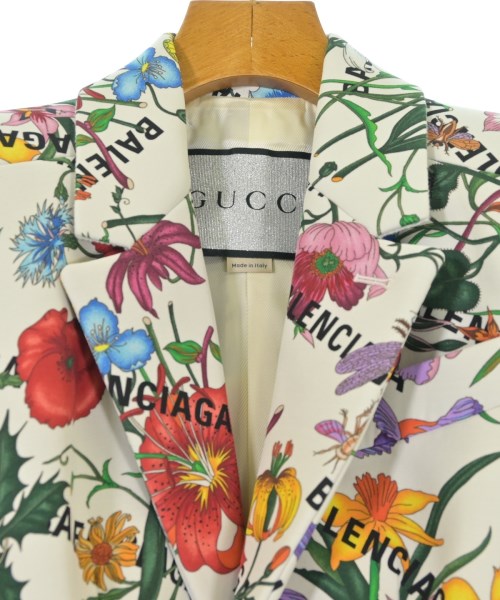 GUCCI（グッチ）カジュアルジャケット 白 サイズ:38(S位) レディース/2200696641046