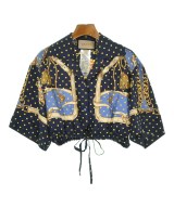 GUCCI（グッチ）ブラウス 紺 サイズ:40(M位) レディース/2200696532016