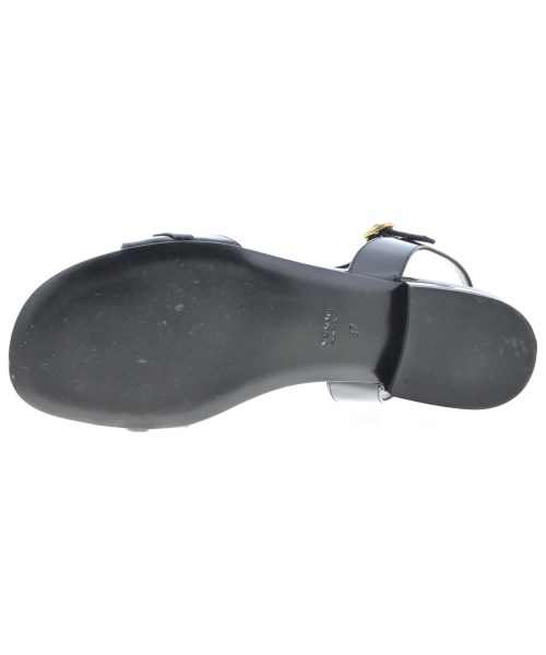 GUCCI（グッチ）サンダル 黒 サイズ:EU37(23.5cm位) レディース/2200690287080