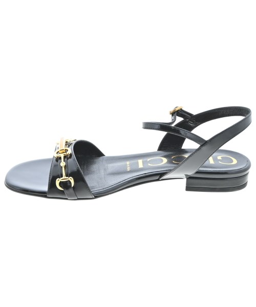 GUCCI（グッチ）サンダル 黒 サイズ:EU37(23.5cm位) レディース/2200690287080