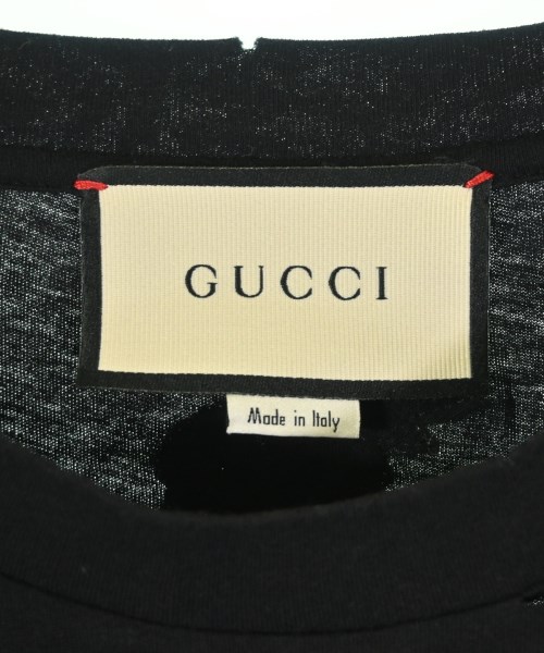 GUCCI（グッチ）Tシャツ・カットソー 黒 サイズ:S メンズ/2200694938087