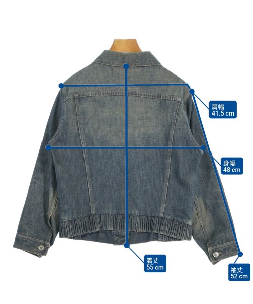GUCCI（グッチ）デニムジャケット 青 サイズ:-(M位) レディース/2200693222125