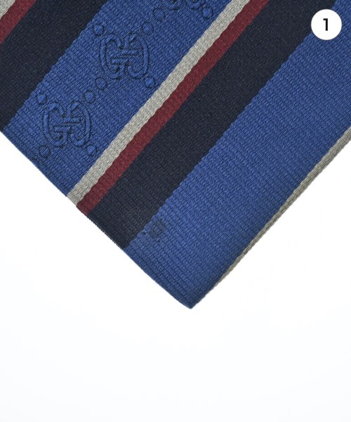 GUCCI（グッチ）ネクタイ 青 サイズ:- メンズ/2200695428013