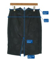 GUCCI（グッチ）ひざ丈スカート 黒 サイズ:42(M位) レディース/2200697737069