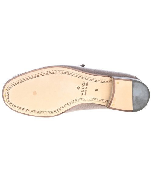 GUCCI（グッチ）ビジネス・ドレスシューズ 茶 サイズ:6(25cm位) メンズ/2200698181052