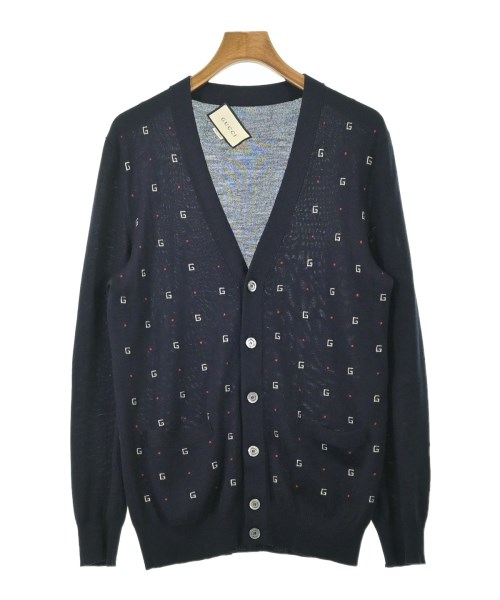 GUCCI(グッチ)カーディガン 紺 サイズ:M/2200698262027