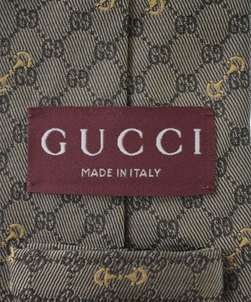 GUCCI（グッチ）ネクタイ 茶 サイズ:- メンズ/2200698528093