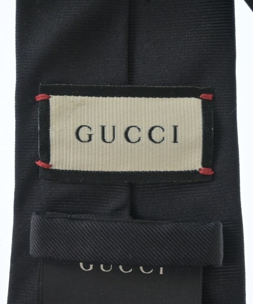 GUCCI（グッチ）ネクタイ 黒 サイズ:- メンズ/2200698788022