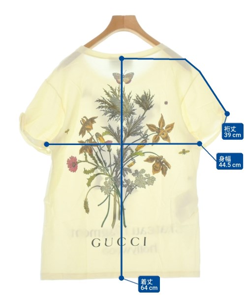 GUCCI（グッチ）Tシャツ・カットソー 白 サイズ:XS レディース/2200698567283