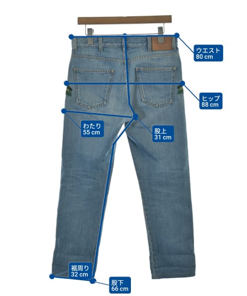 GUCCI（グッチ）デニムパンツ 青 サイズ:25(S位) レディース/2200699121149