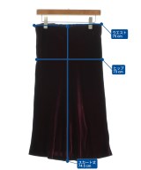 GUCCI（グッチ）ロング・マキシ丈スカート 赤 サイズ:42(M位) レディース/2200696819032