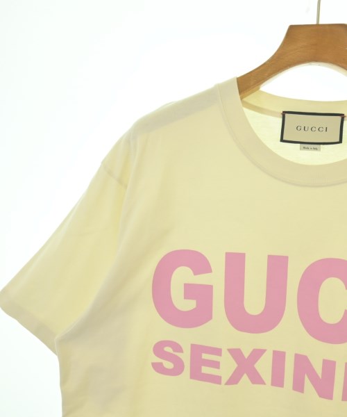 GUCCI（グッチ）Tシャツ・カットソー 白 サイズ:M メンズ/2200699713016