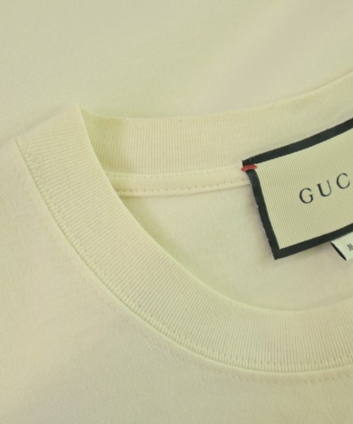 GUCCI（グッチ）Tシャツ・カットソー 白 サイズ:M メンズ/2200699713016