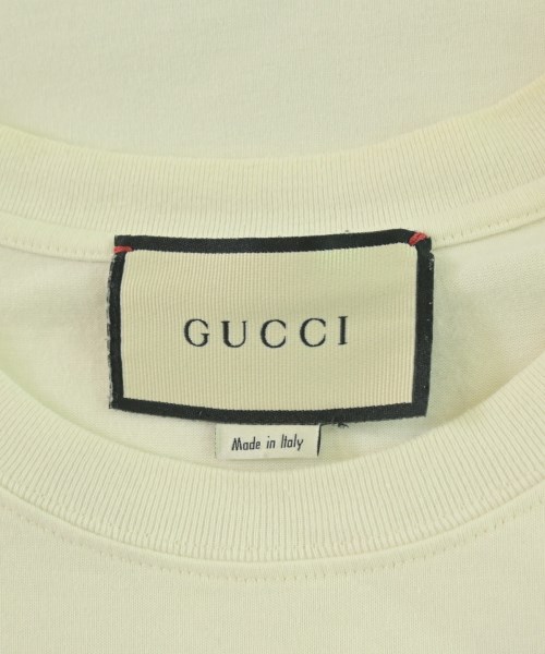GUCCI（グッチ）Tシャツ・カットソー 白 サイズ:L メンズ/2200699713023