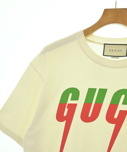 GUCCI（グッチ）Tシャツ・カットソー 白 サイズ:L メンズ/2200699713023