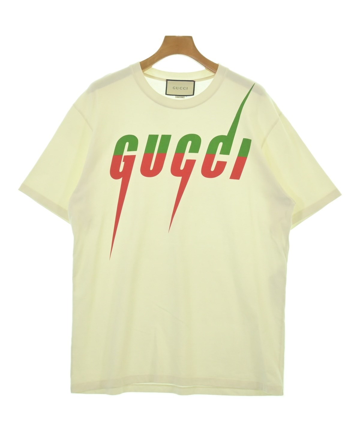 GUCCI（グッチ）Tシャツ・カットソー 白 サイズ:L メンズ