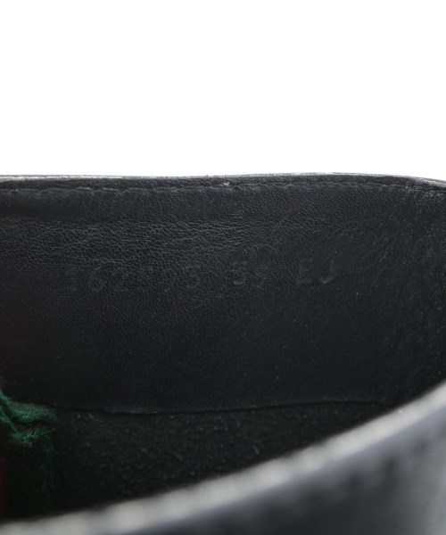 GUCCI（グッチ）ブーツ 黒 サイズ:EU39(24cm位) メンズ/2200699066860