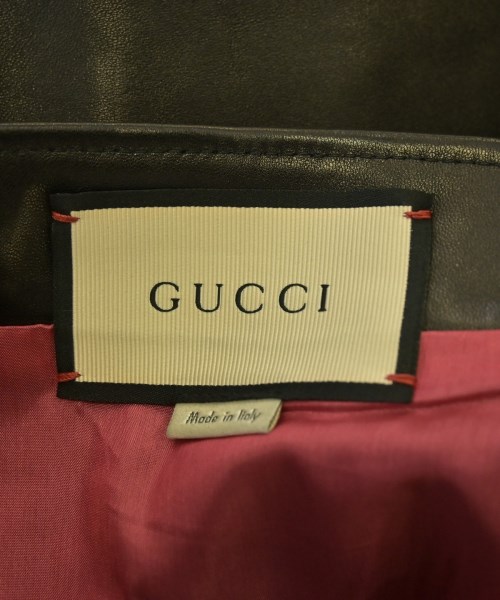 GUCCI（グッチ）ミニスカート 黒 サイズ:38(S位) レディース/2200700594047