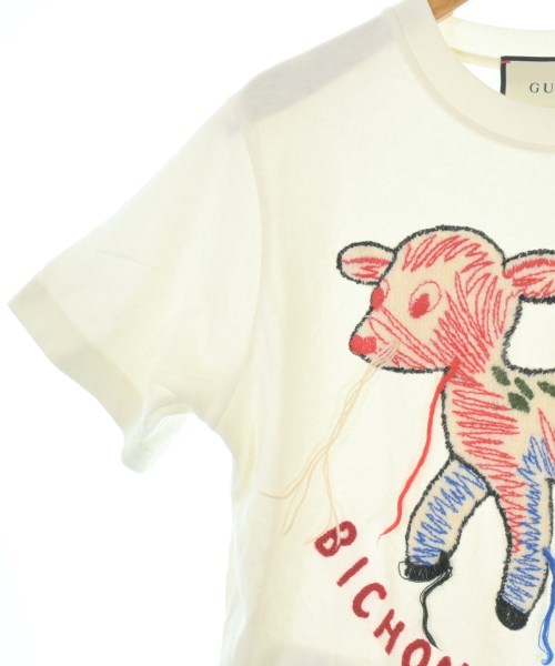 GUCCI（グッチ）Tシャツ・カットソー 白 サイズ:XS レディース/2200700594085