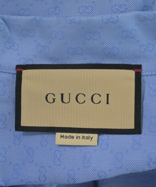 GUCCI（グッチ）カジュアルシャツ 青 サイズ:44(M位) メンズ/2200700716029