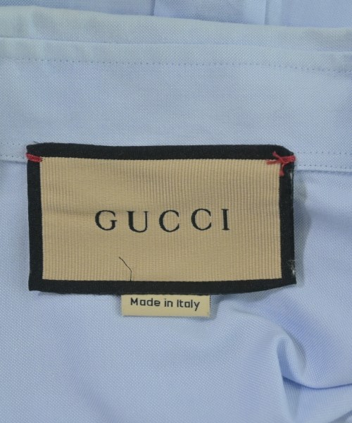 GUCCI（グッチ）カジュアルシャツ 青 サイズ:44(M位) メンズ/2200700716036