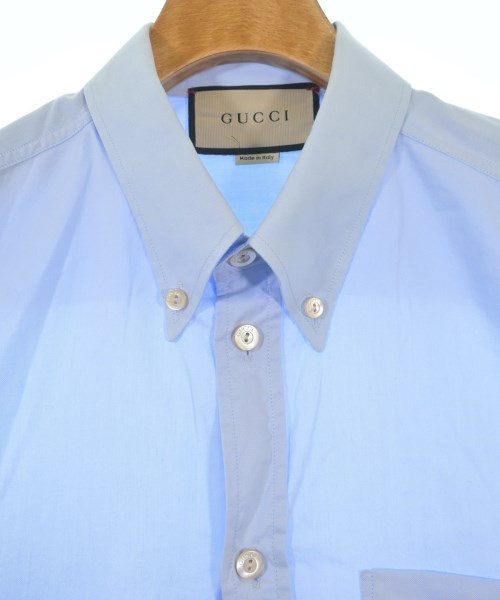 GUCCI（グッチ）カジュアルシャツ 青 サイズ:44(M位) メンズ/2200700716036