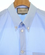 GUCCI（グッチ）カジュアルシャツ 青 サイズ:44(M位) メンズ/2200700716036