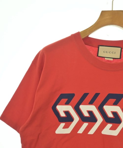 GUCCI（グッチ）Tシャツ・カットソー 赤 サイズ:S メンズ/2200700716050