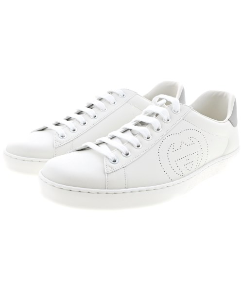 GUCCI(グッチ)スニーカー 白 サイズ:UK9(27.5cm位)/2200700716111