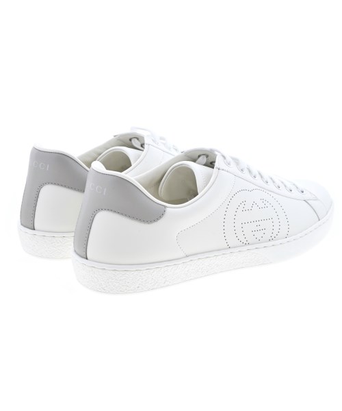 GUCCI（グッチ）スニーカー 白 サイズ:UK9(27.5cm位) メンズ/2200700716111