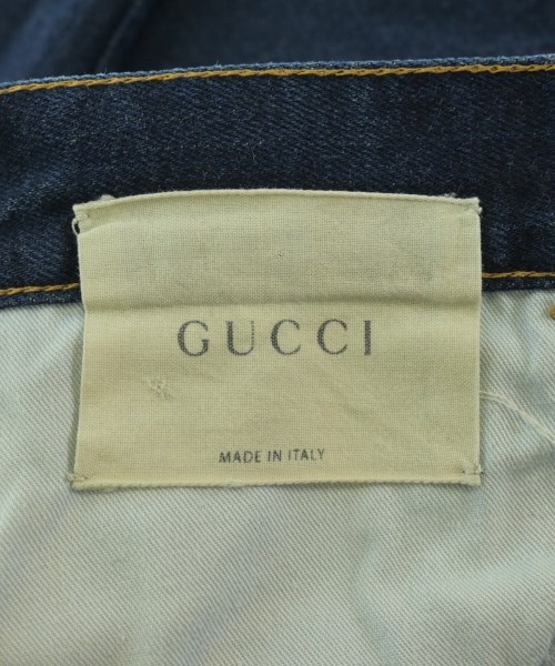 GUCCI（グッチ）デニムパンツ 紺 サイズ:32(L位) メンズ/2200700991013