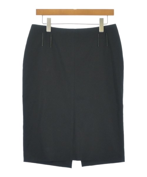 GUCCI(グッチ)ひざ丈スカート 黒 サイズ:44(L位)/2200699056076