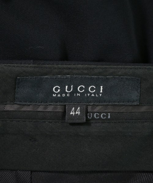 GUCCI（グッチ）ひざ丈スカート 黒 サイズ:44(L位) レディース/2200699056076