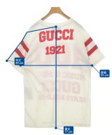 GUCCI（グッチ）Tシャツ・カットソー 白 サイズ:M メンズ/2200701456061