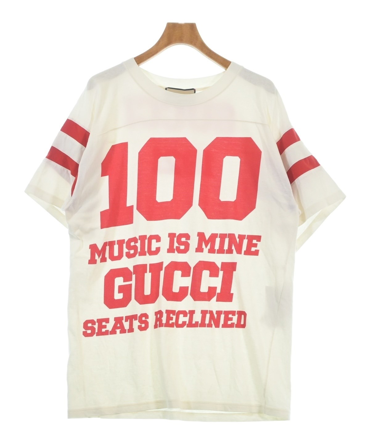 GUCCI（グッチ）Tシャツ・カットソー 白 サイズ:M メンズ
