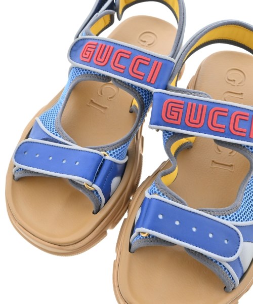 GUCCI（グッチ）サンダル 青 サイズ:12(30.5cm位) メンズ/2200701456085